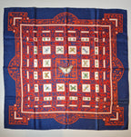 Hermés scarf carre 90 "Joyaux de l'été"