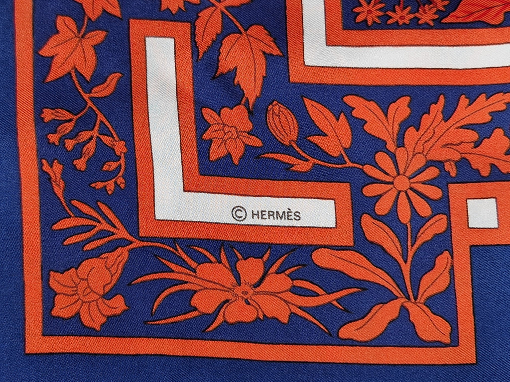 Hermés scarf carre 90 "Joyaux de l'été"