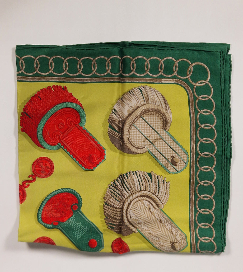 Hermes scarf carre 70 "Épaulettes"