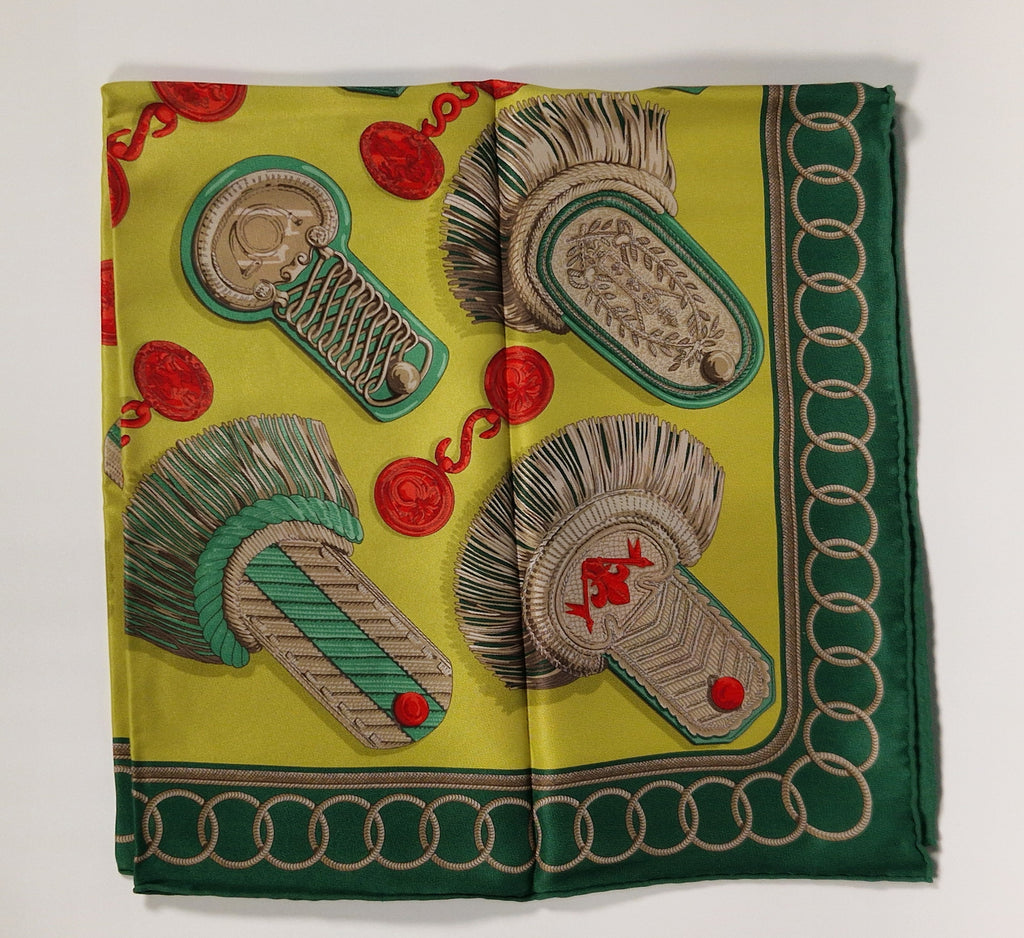 Hermes scarf carre 70 "Épaulettes"