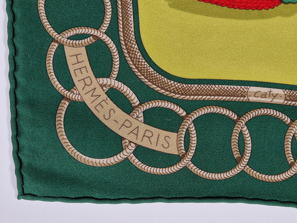 Hermes scarf carre 70 "Épaulettes"