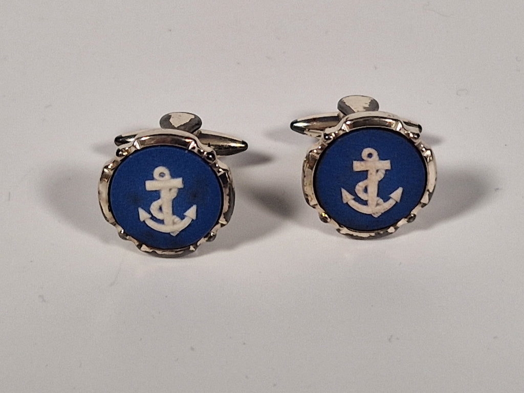 Cufflinks Wedgewood anchors