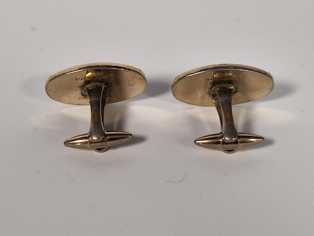 Cufflinks Wedgewood sailships