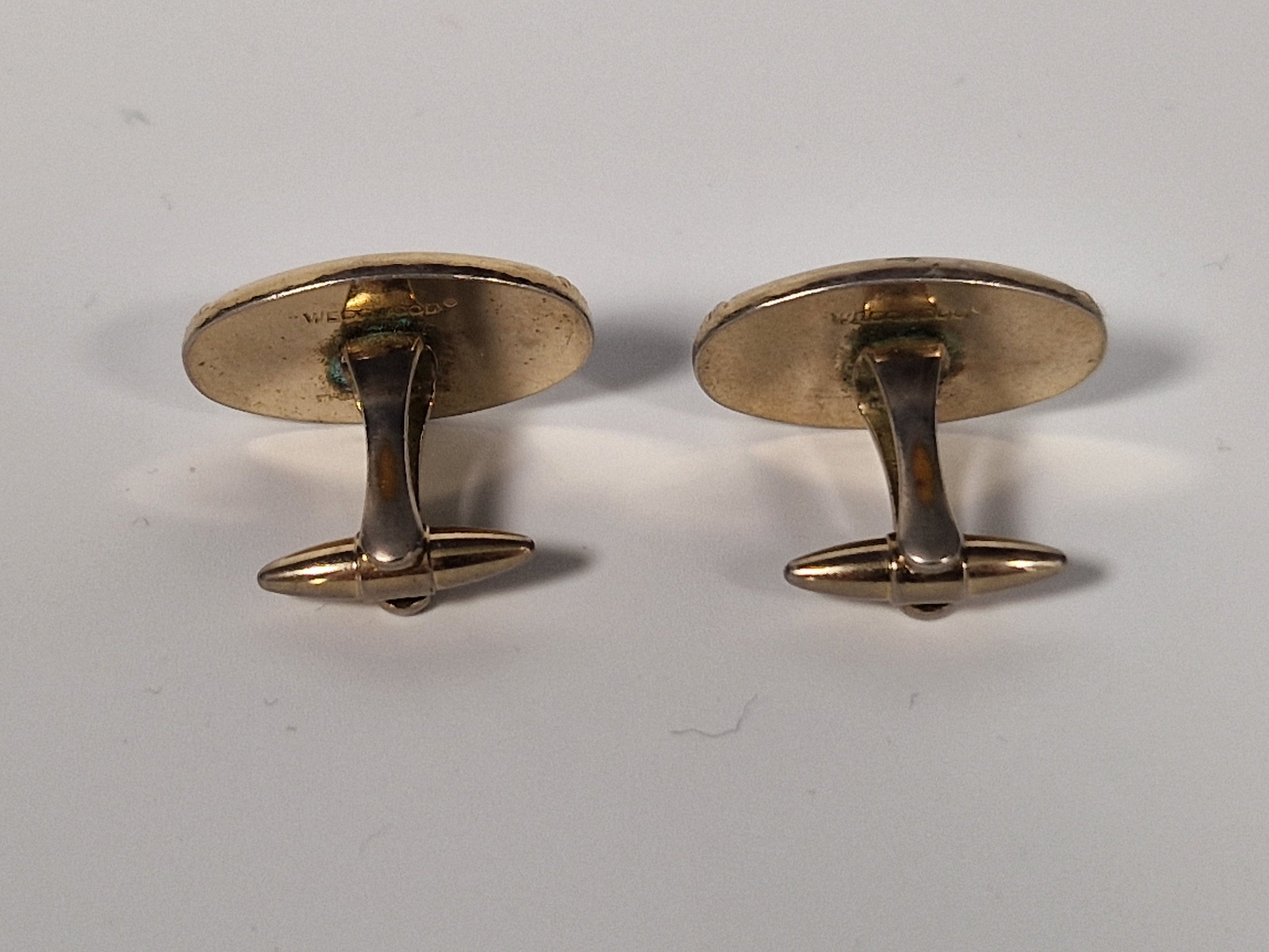 Cufflinks Wedgewood sailships