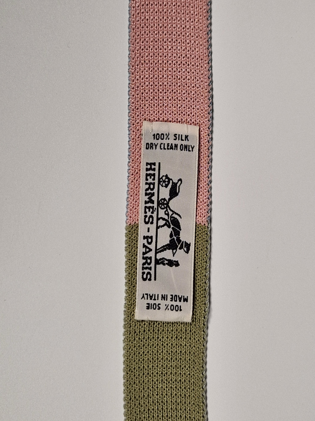 Hermés 4 way knit tie