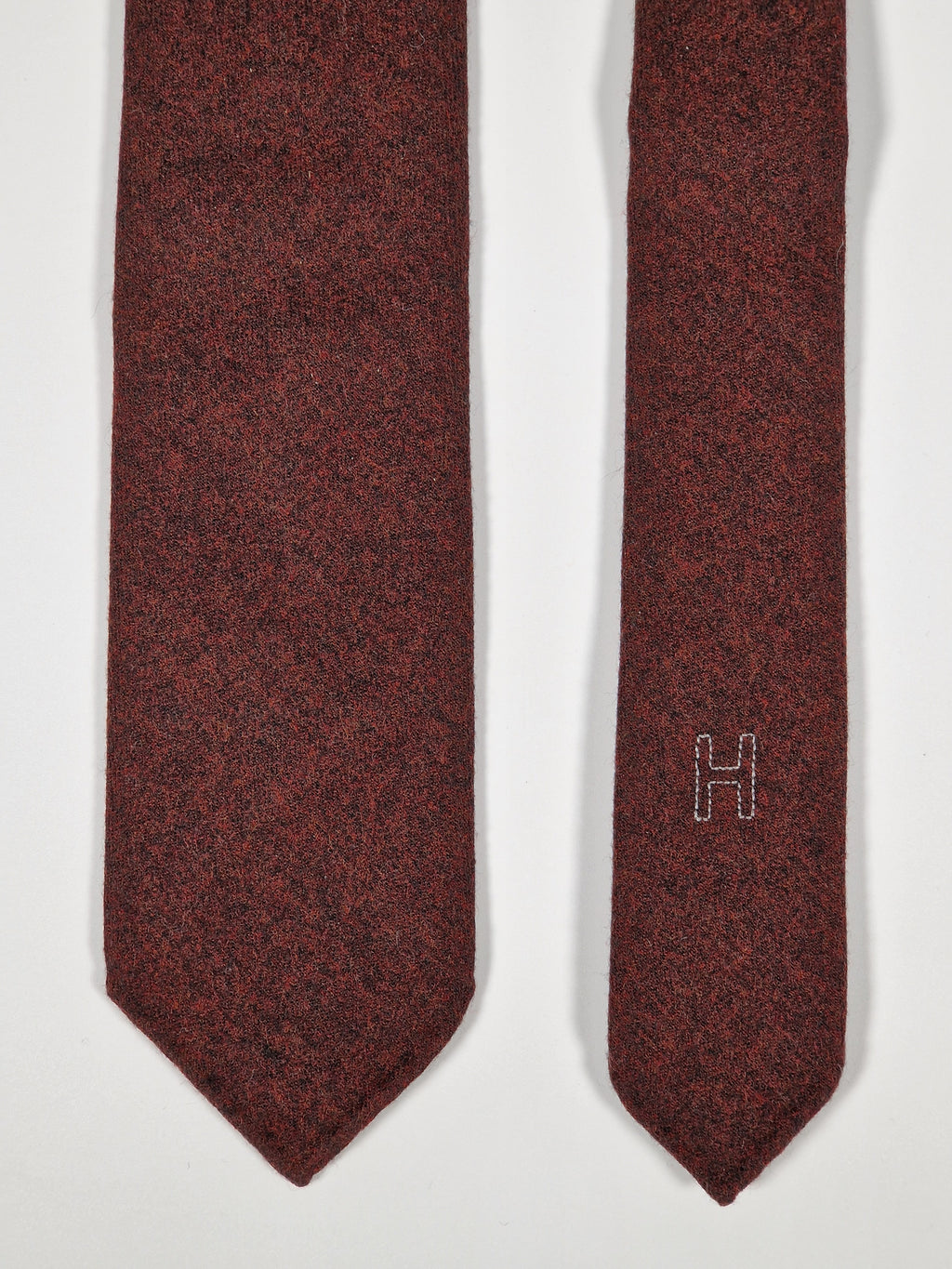 Hermés wool knit tie