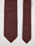Hermés wool knit tie