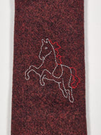 Hermés wool knit tie