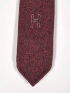 Hermés wool knit tie