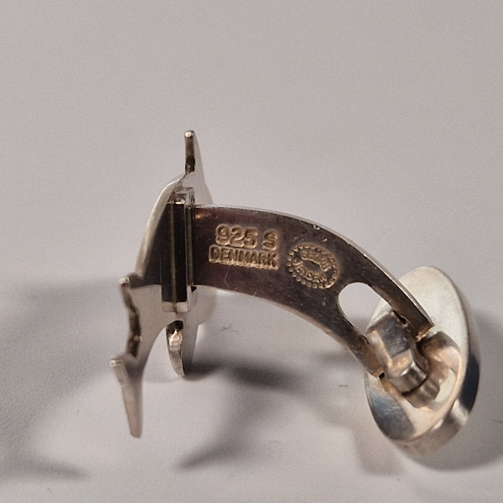 Georg Jensen Cufflinks in silver no: 129
