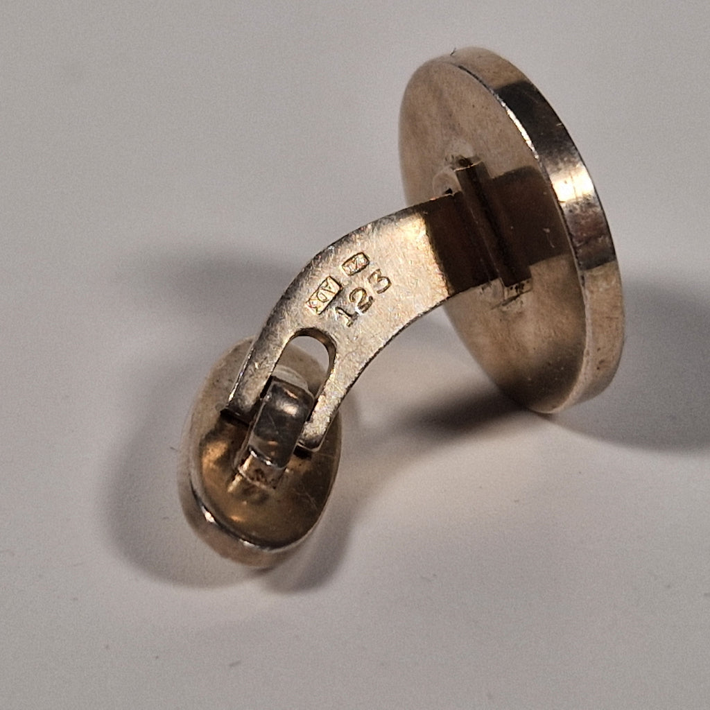 Georg Jensen Cufflinks in silver no: 123