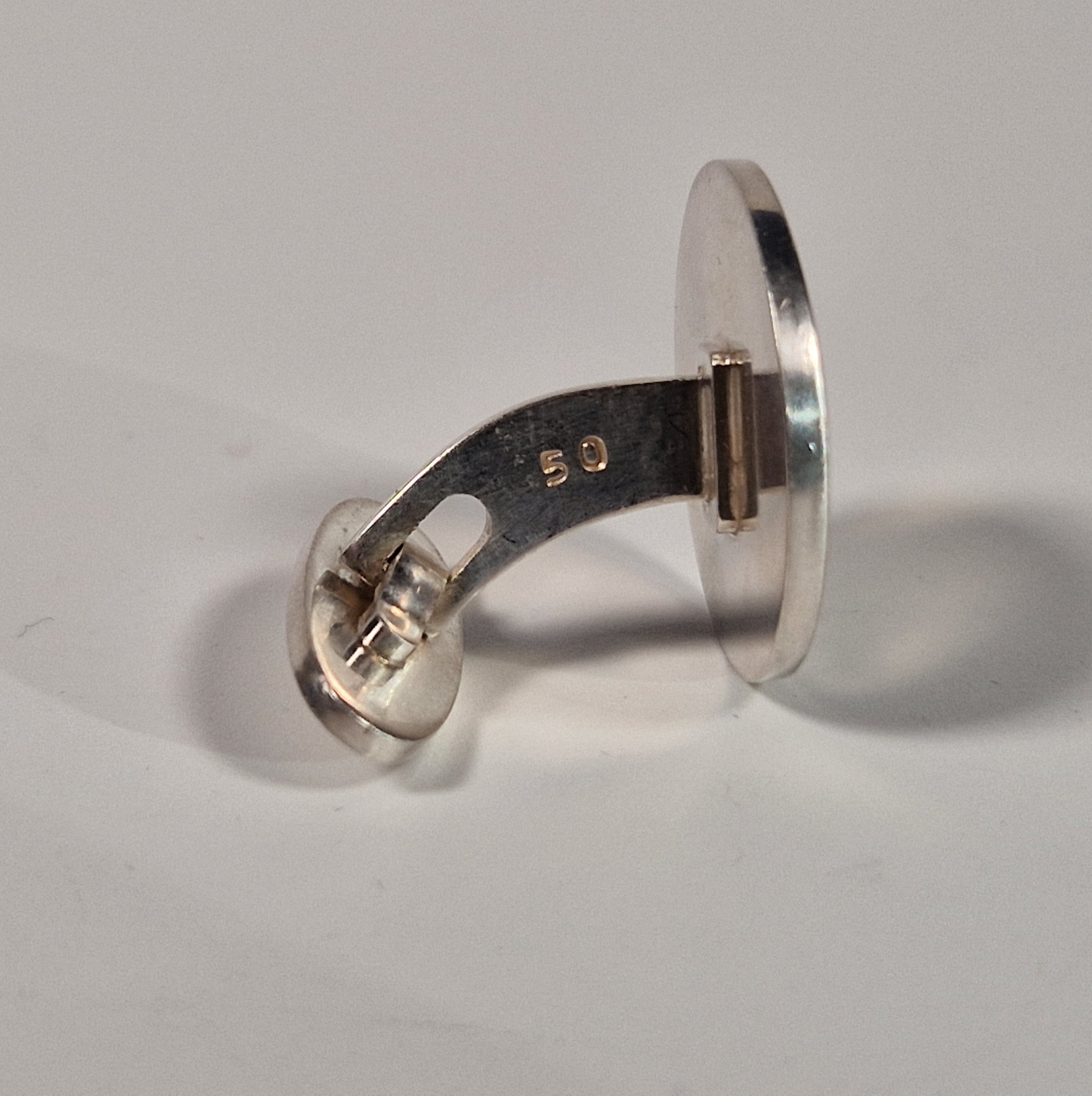 Georg Jensen Cufflinks in silver no: 50