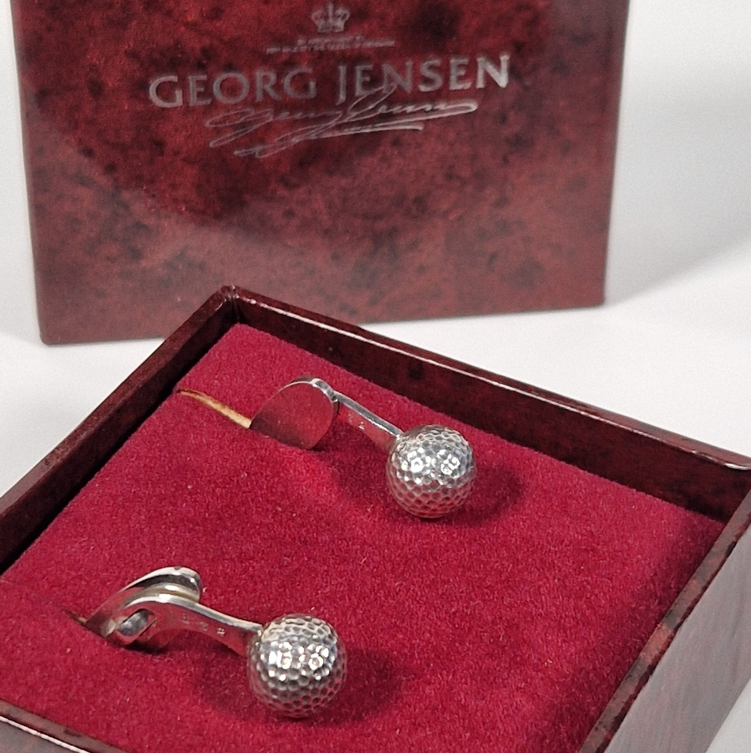 Georg Jensen Cufflinks in silver no: 132