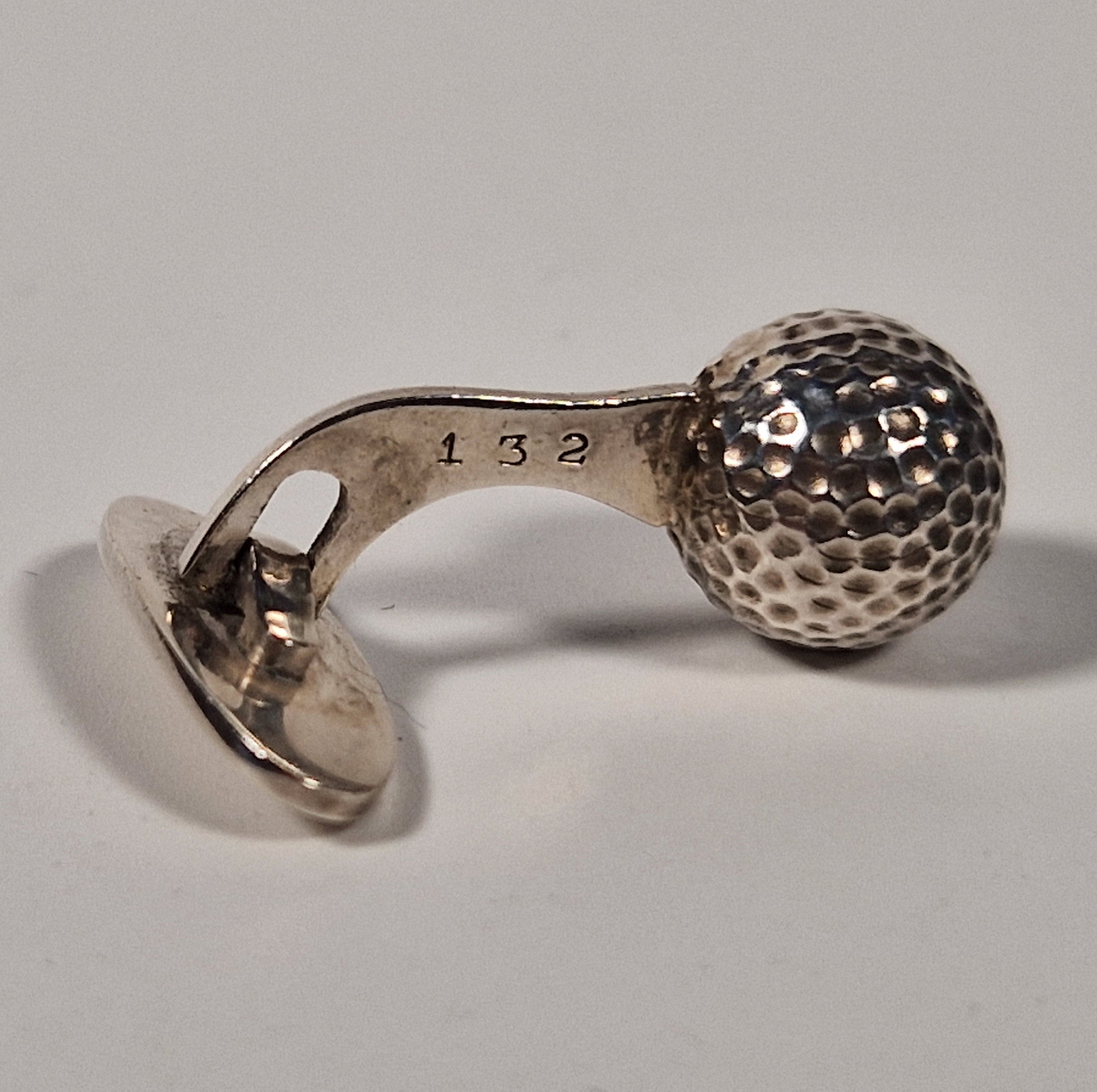 Georg Jensen Cufflinks in silver no: 132