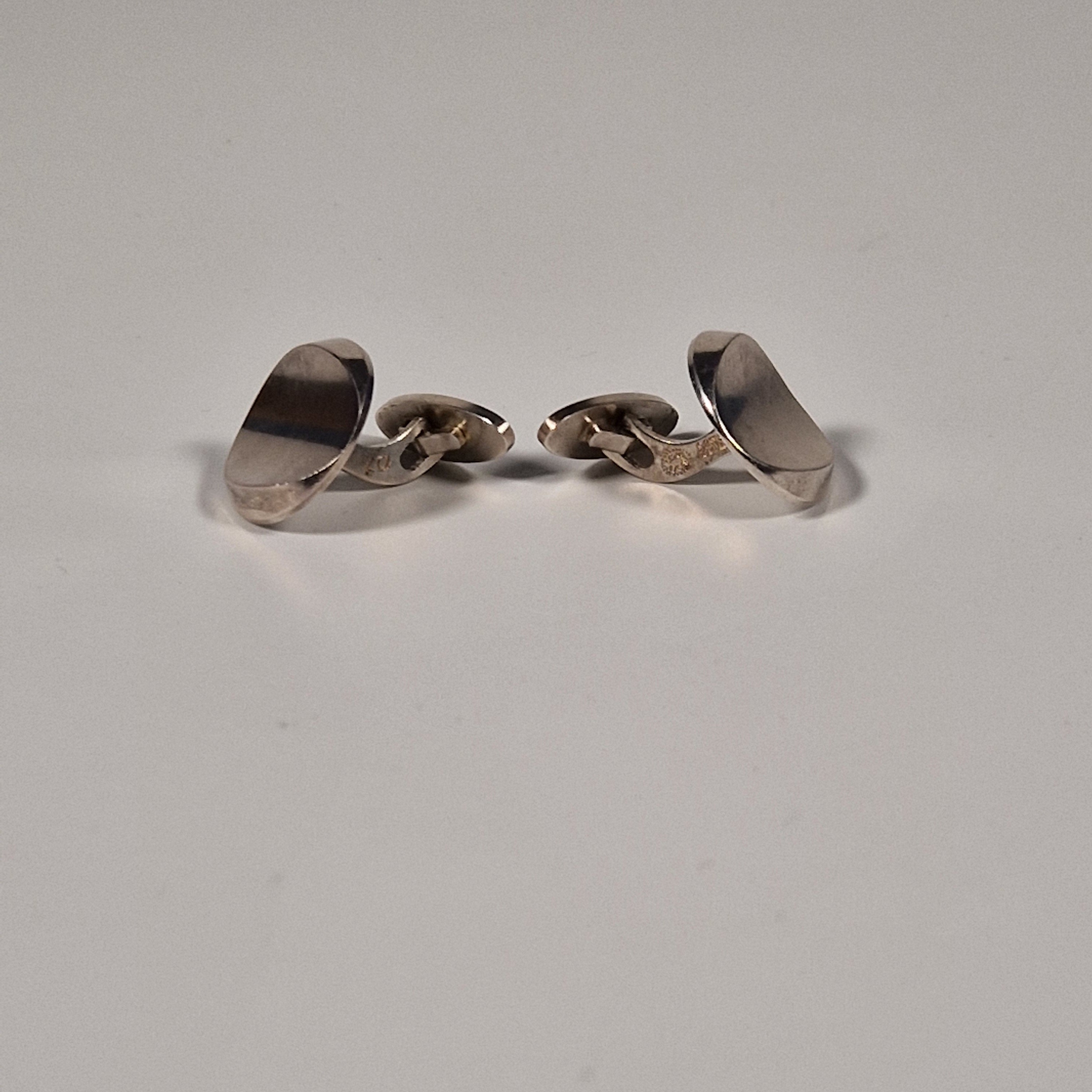Georg Jensen Cufflinks in silver no: 107