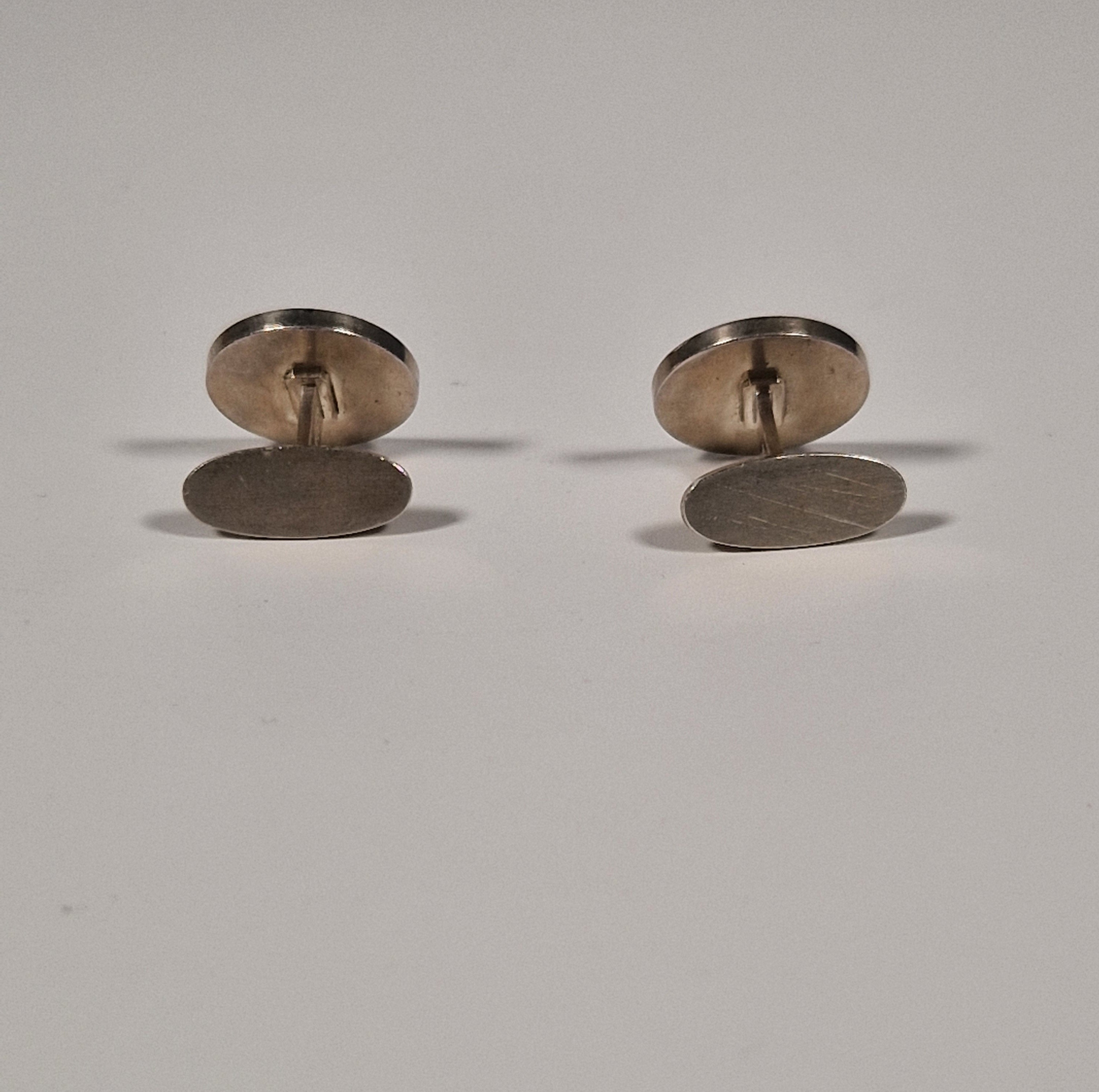 Georg Jensen Cufflinks in silver no: 123