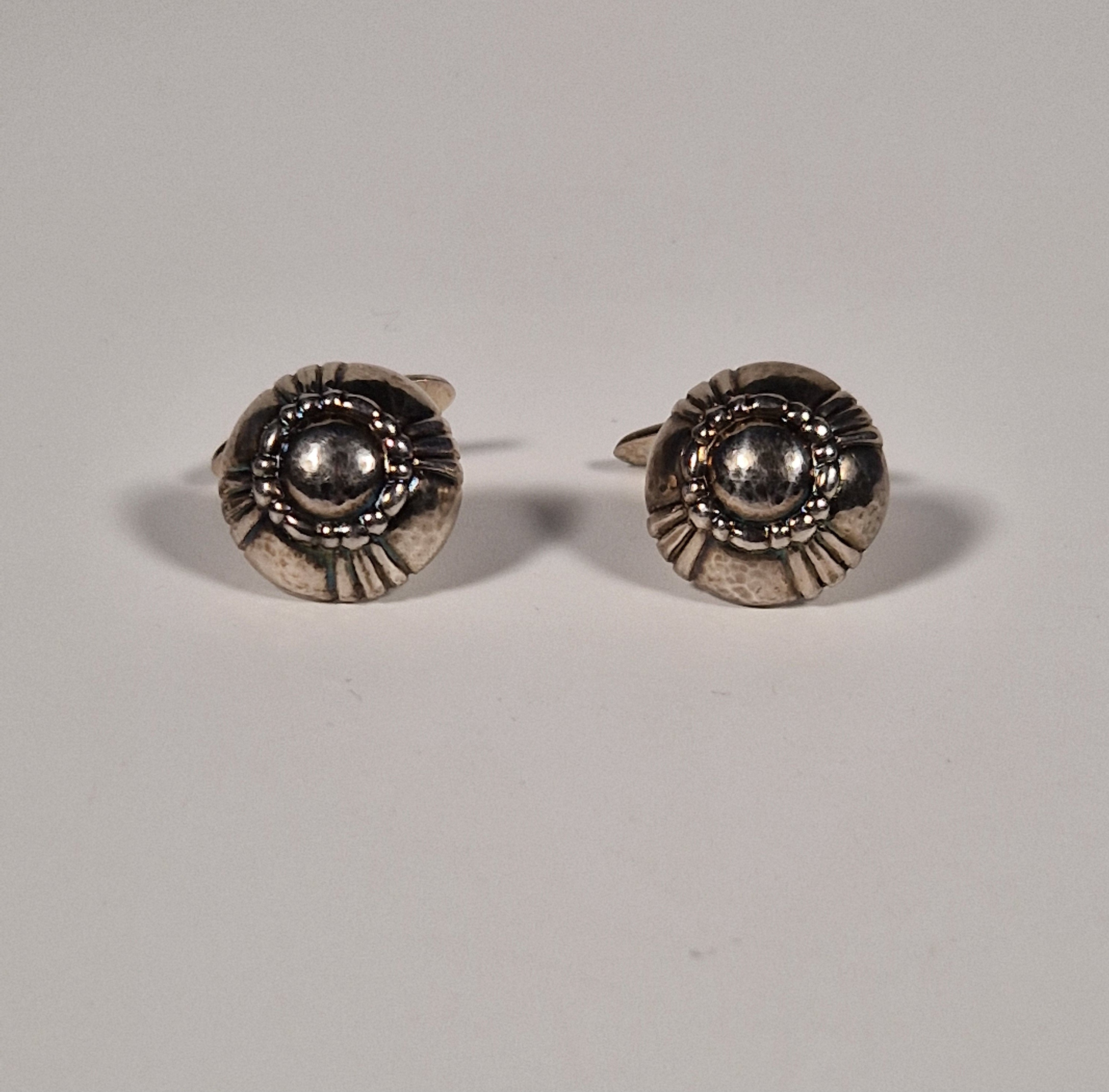 Georg Jensen Cufflinks in silver no: 24