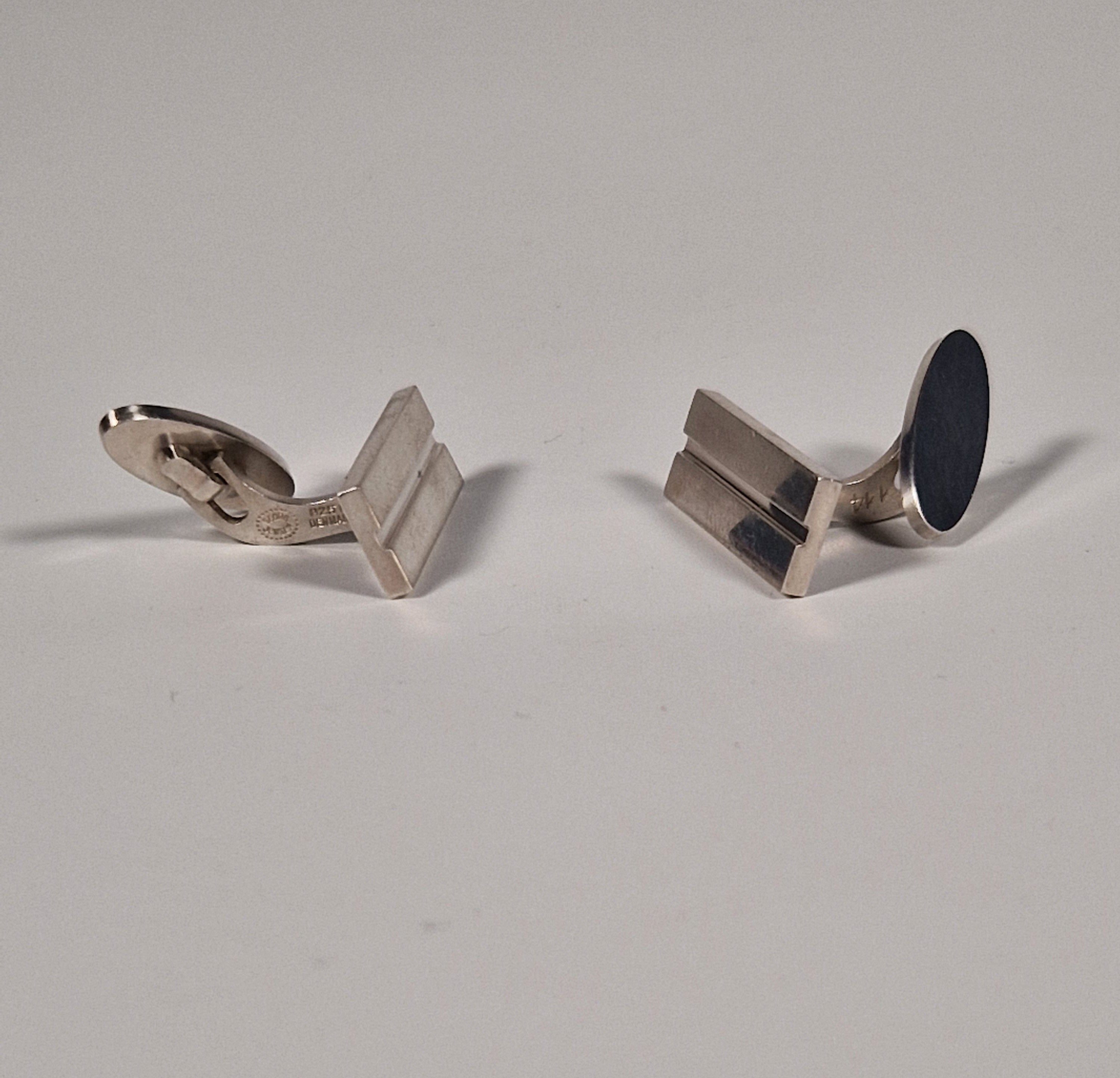 Georg Jensen Cufflinks in silver no: 114