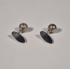 Georg Jensen Cufflinks in silver no: 132