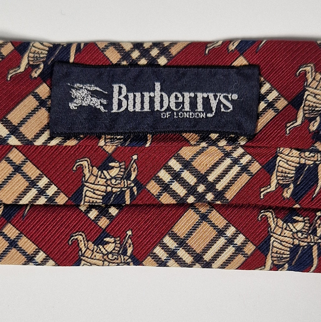 Burberrys vintage ascot scarf