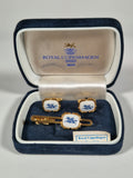 Cufflinks and pin from Royal Copenhagen