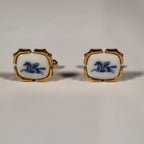 Cufflinks and pin from Royal Copenhagen