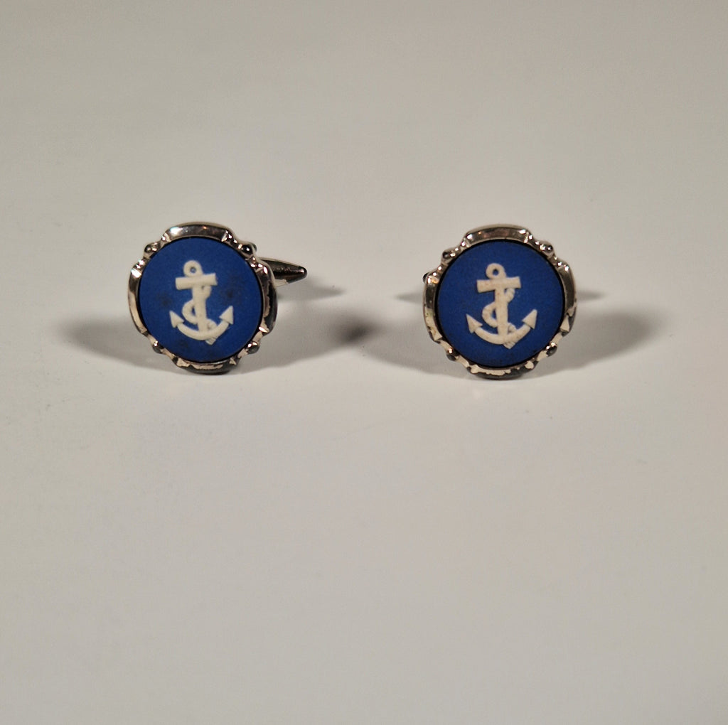 A pair of cufflinks from Wedgewood