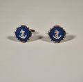 A pair of cufflinks from Wedgewood