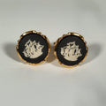 A pair of cufflinks from Wedgewood