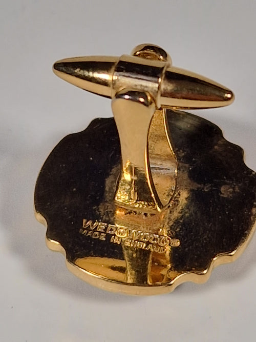 A pair of cufflinks from Wedgewood