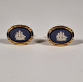 A pair of cufflinks from Wedgewood