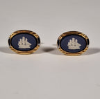 A pair of cufflinks from Wedgewood