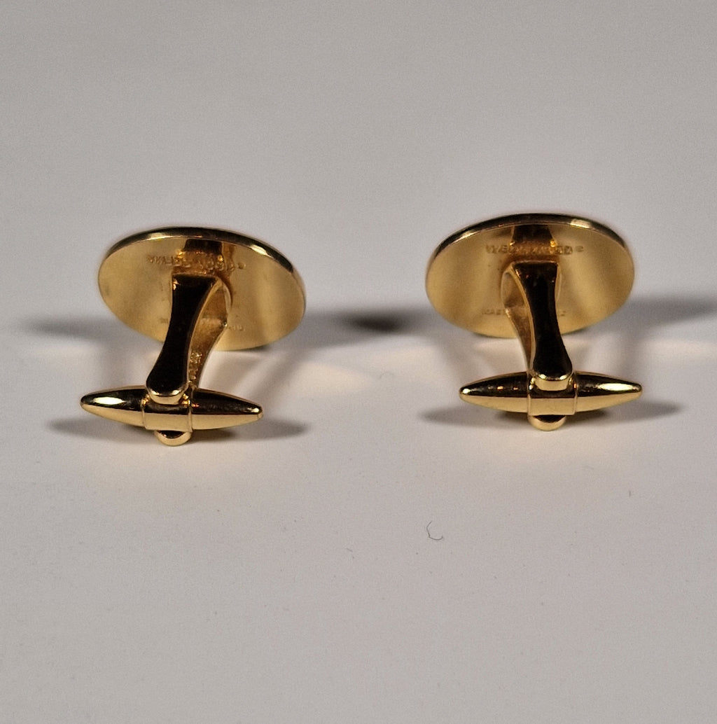 A pair of cufflinks from Wedgewood