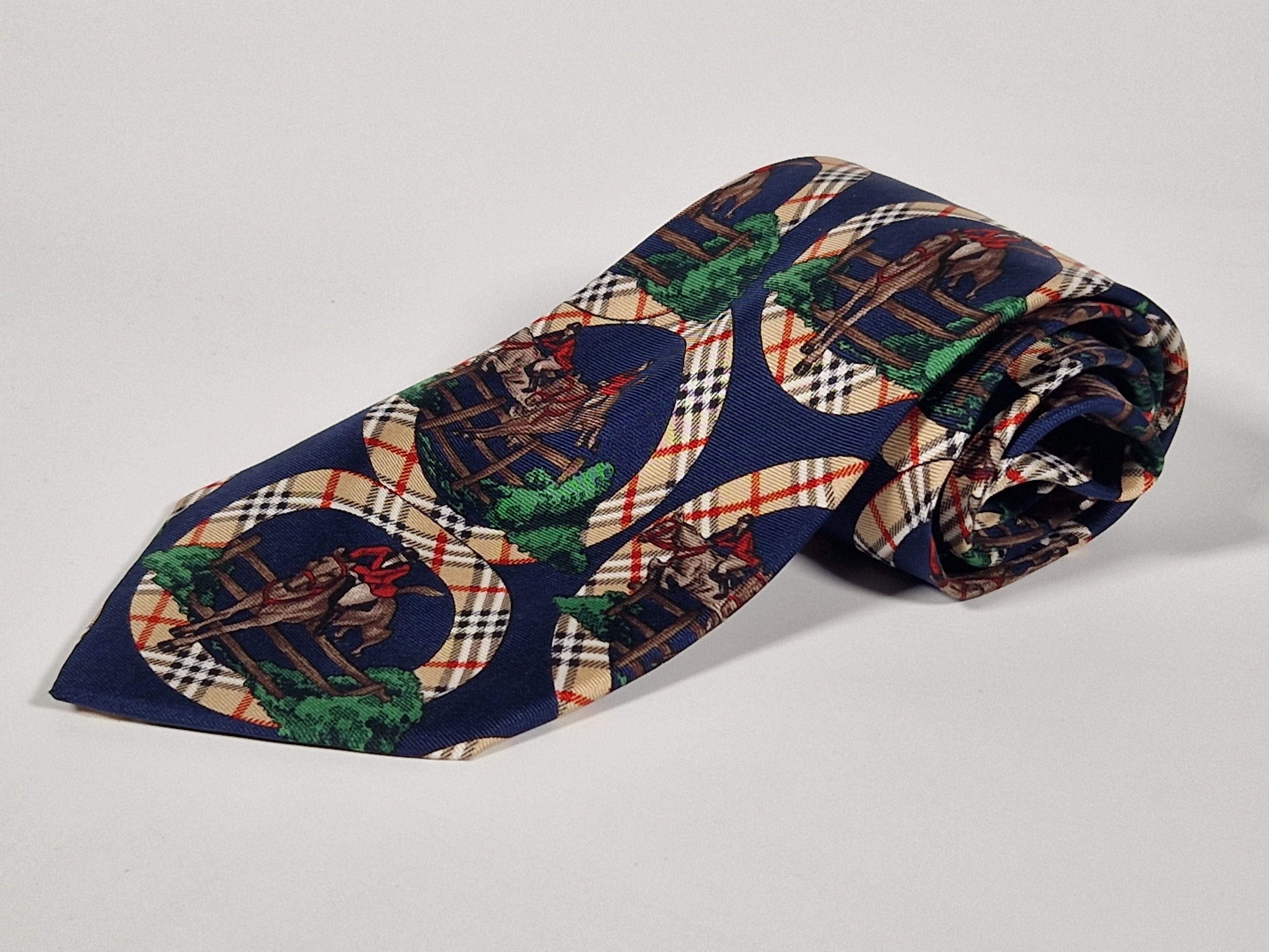 Vintage Burberry`s tie