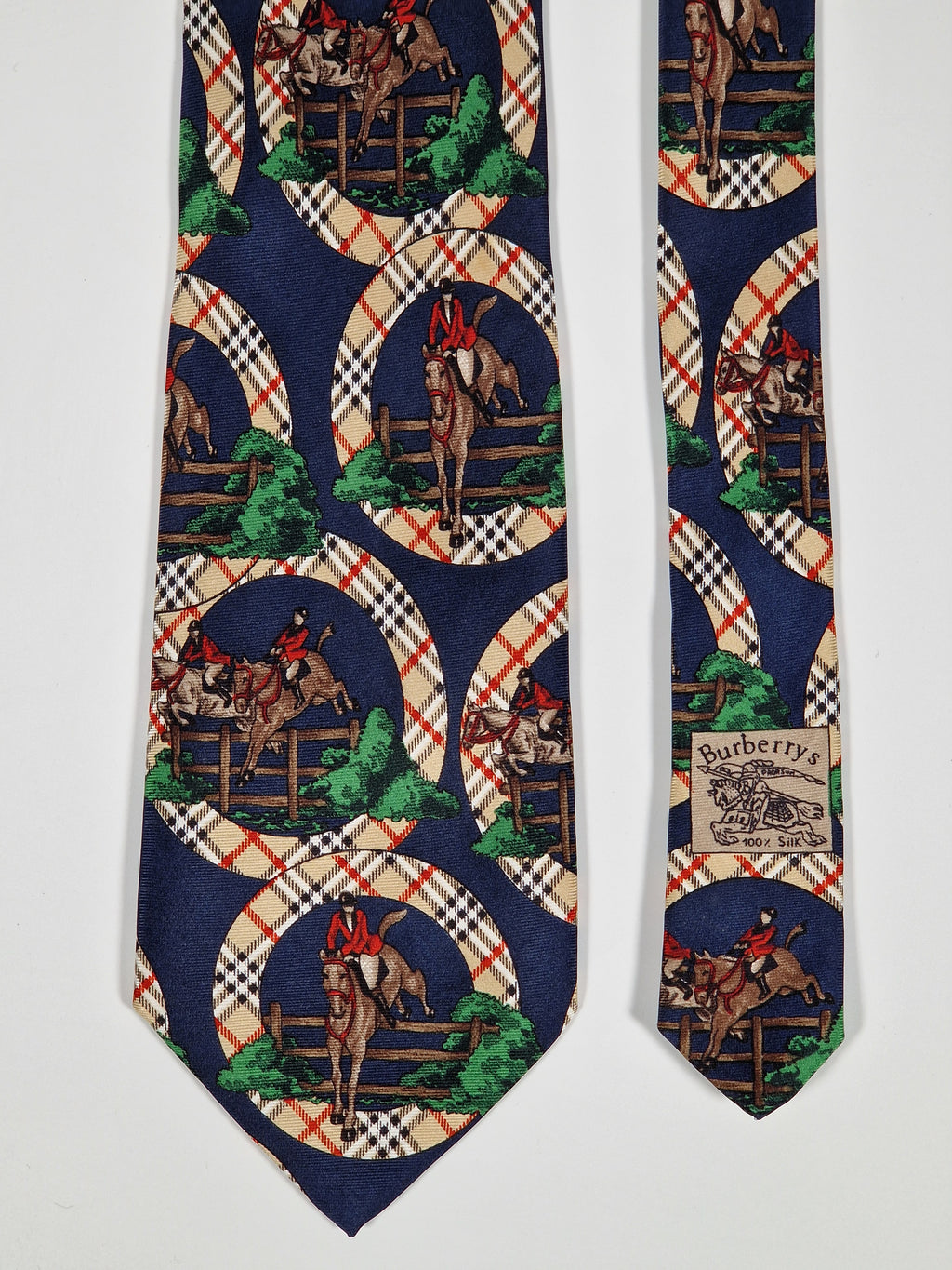 Vintage Burberry`s tie