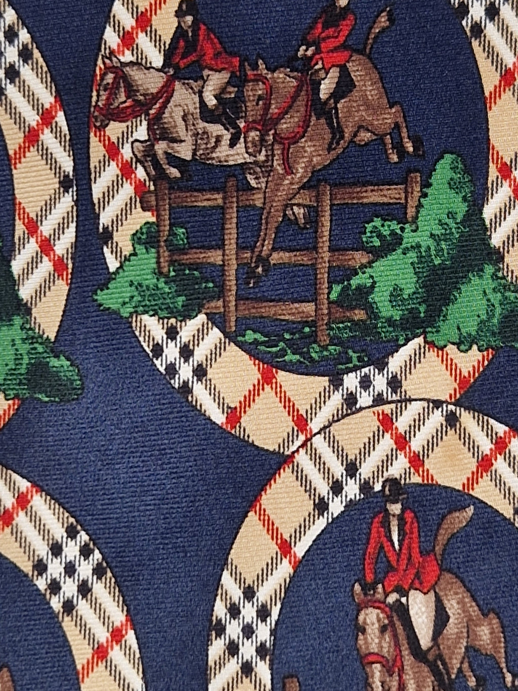 Vintage Burberry`s tie