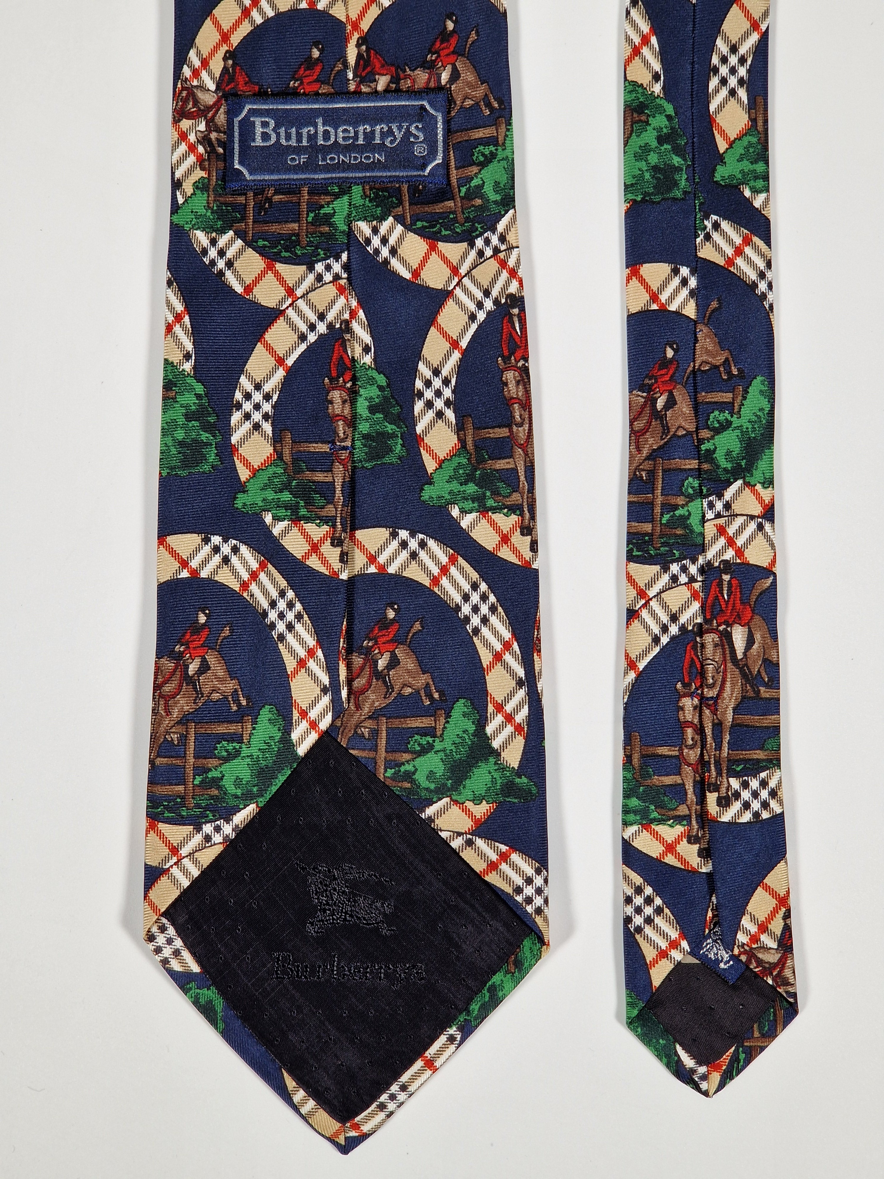 Vintage Burberry`s tie