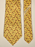 Salvatore Ferragamo tie "Formula cars"