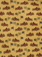 Salvatore Ferragamo tie "Formula cars"