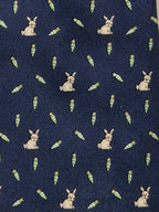 Salvatore Ferragamo tie with eastern bunnies