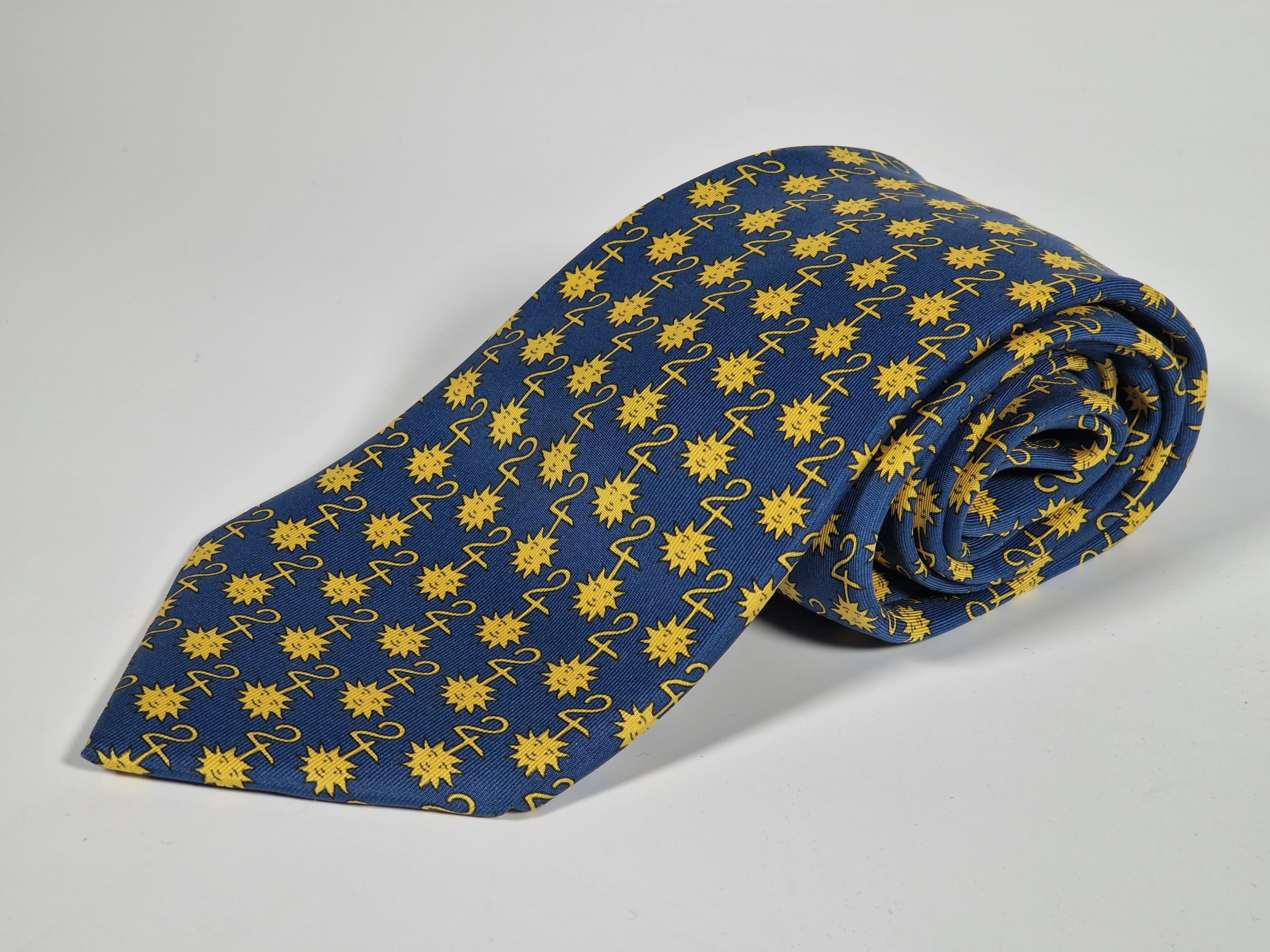 Hermés 7511 IA "Le Mans" tie.