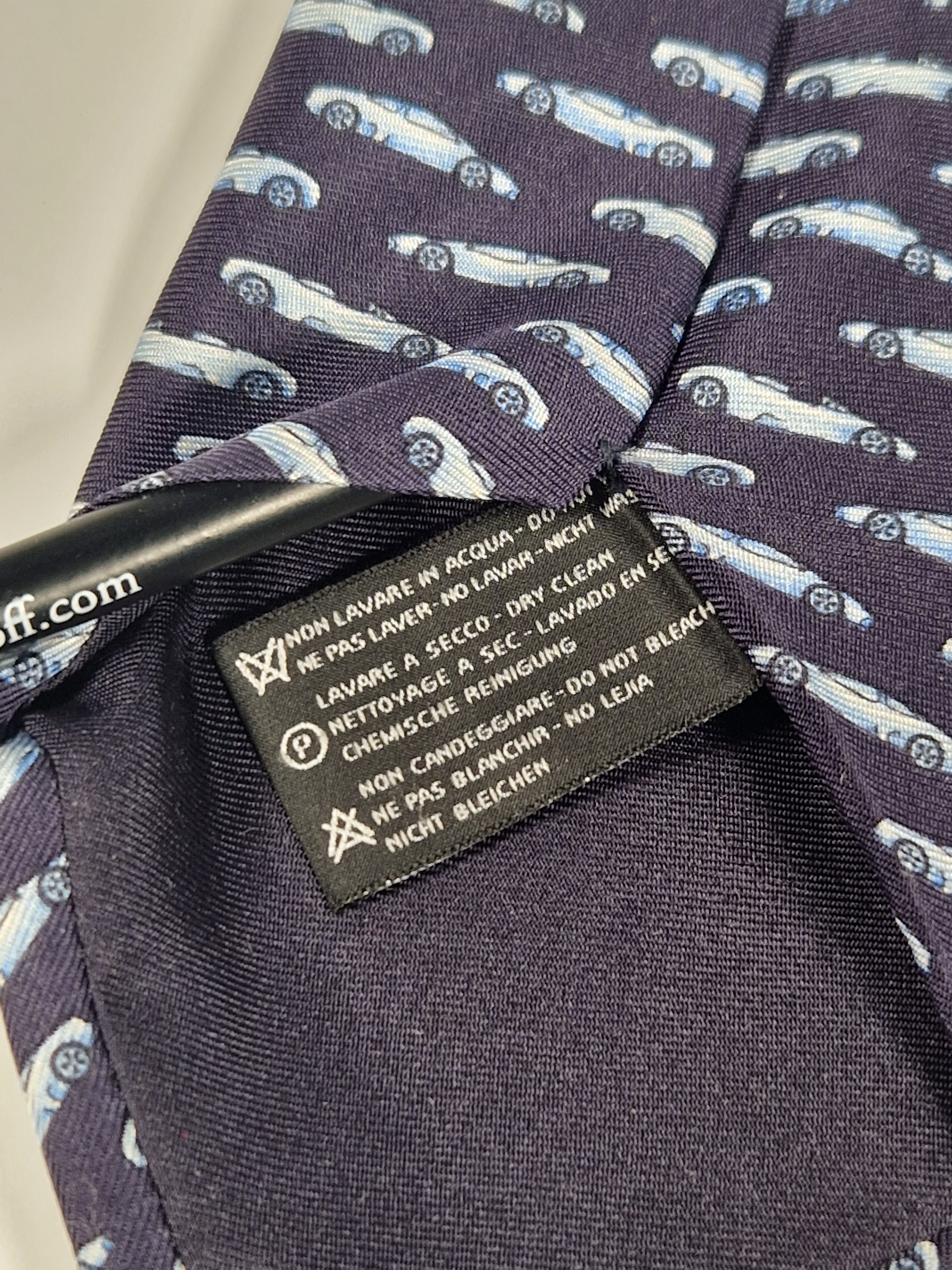 Versace tie “Sportscars”