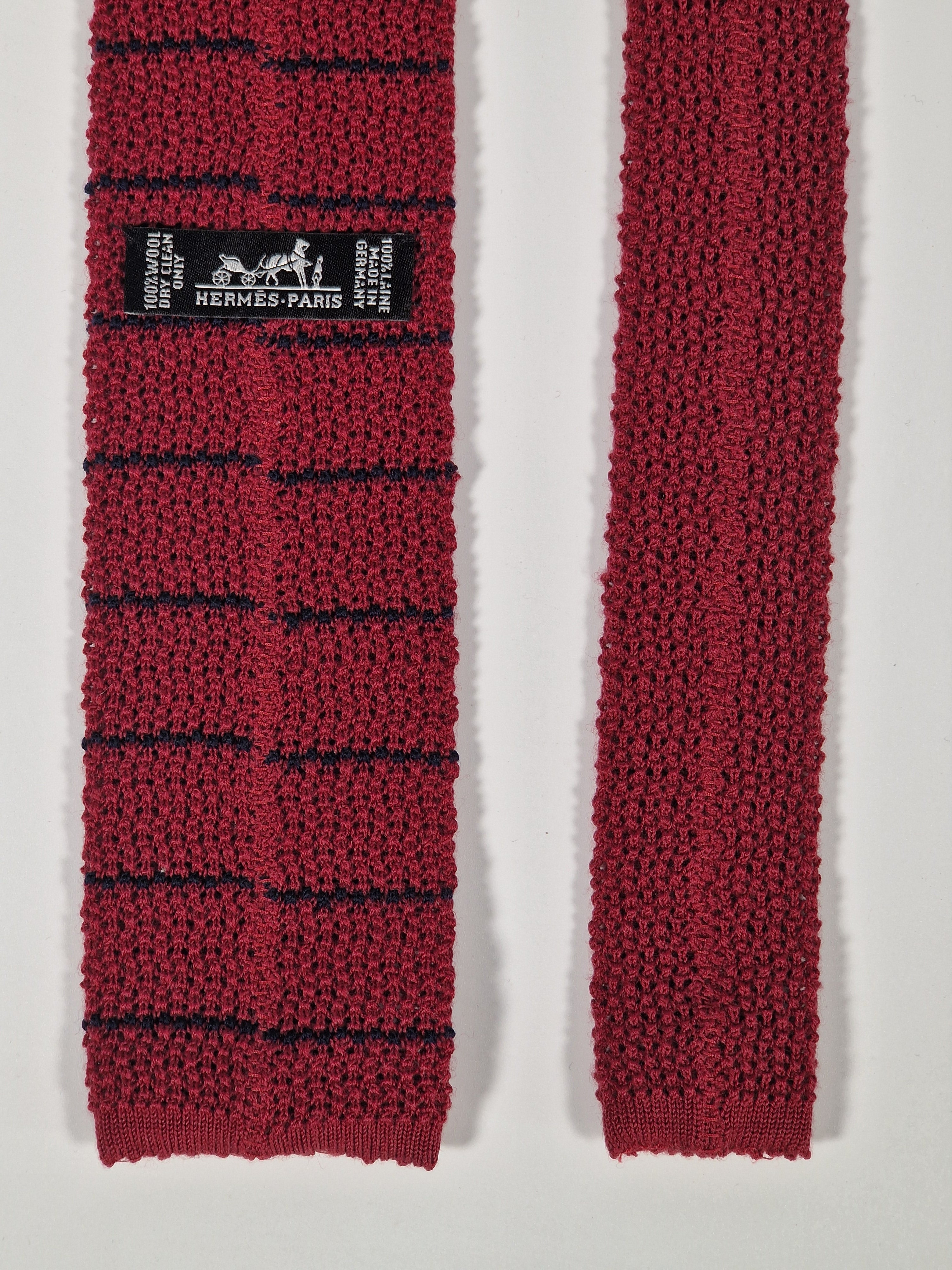 Hermés knit tie