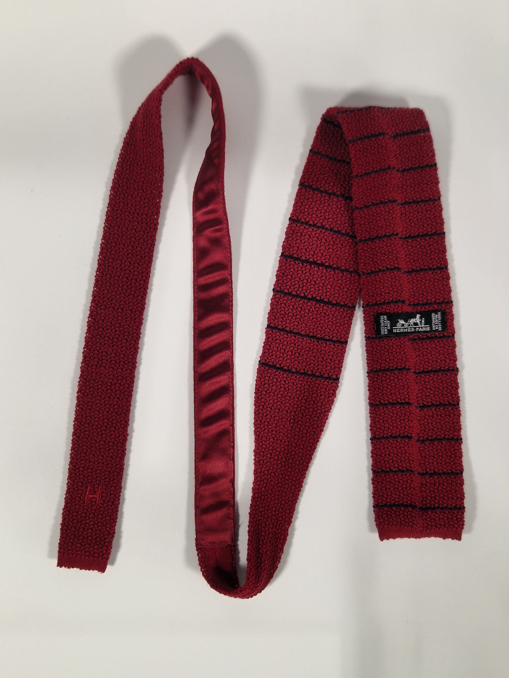 Hermés knit tie