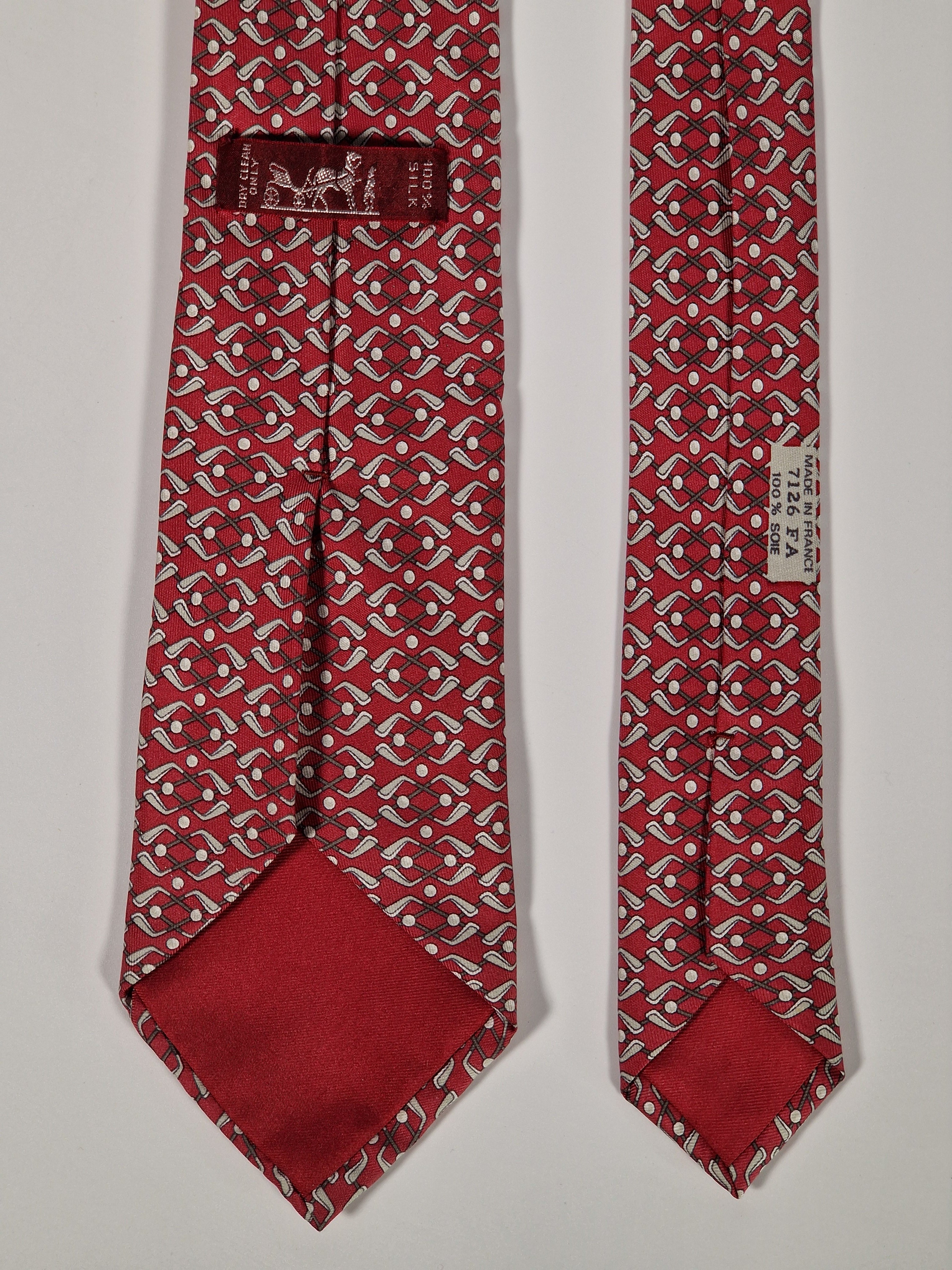 Hermés 7126 FA Tie "Golf"