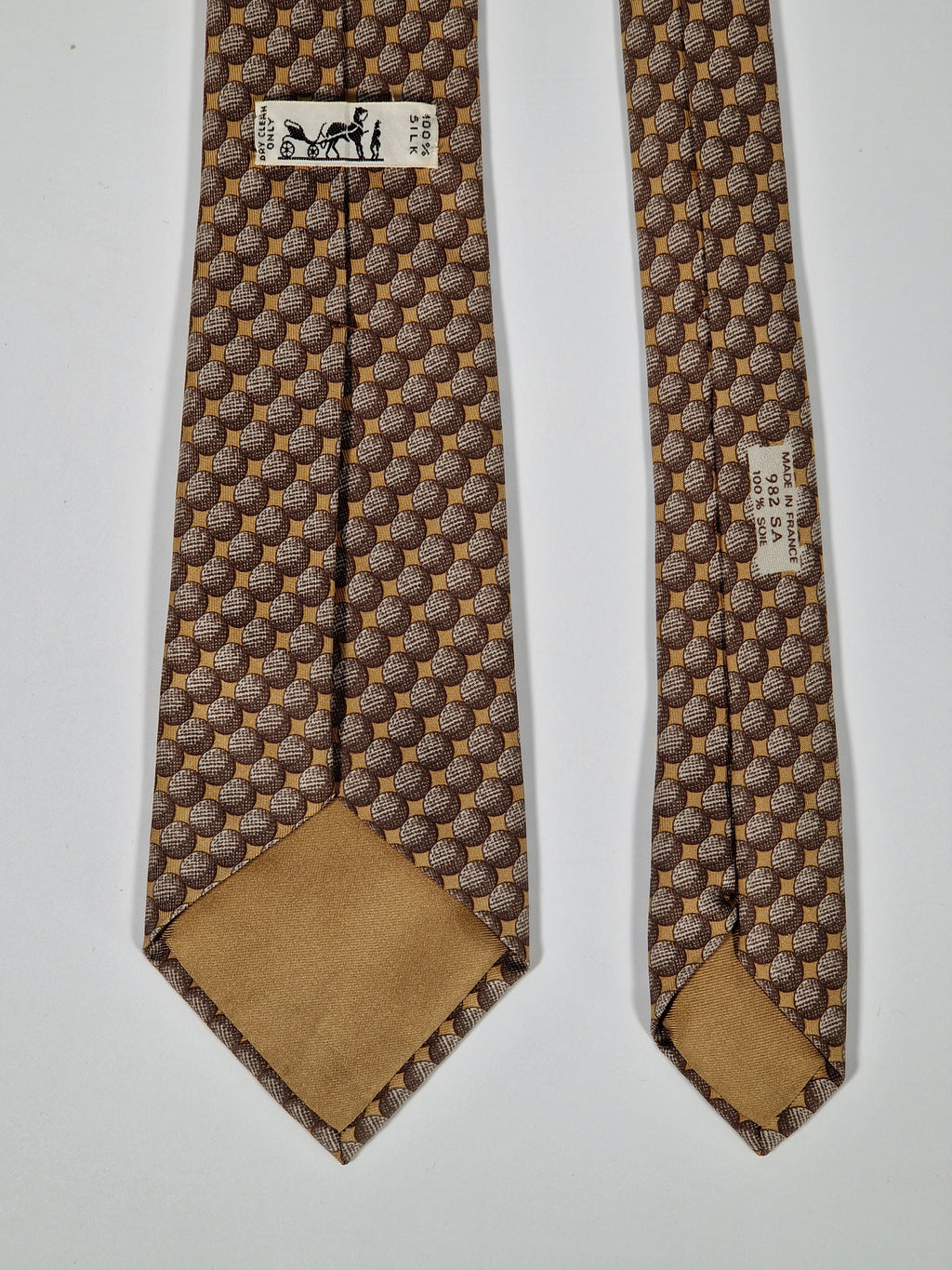 Hermés 982 SA Tie "Golf"