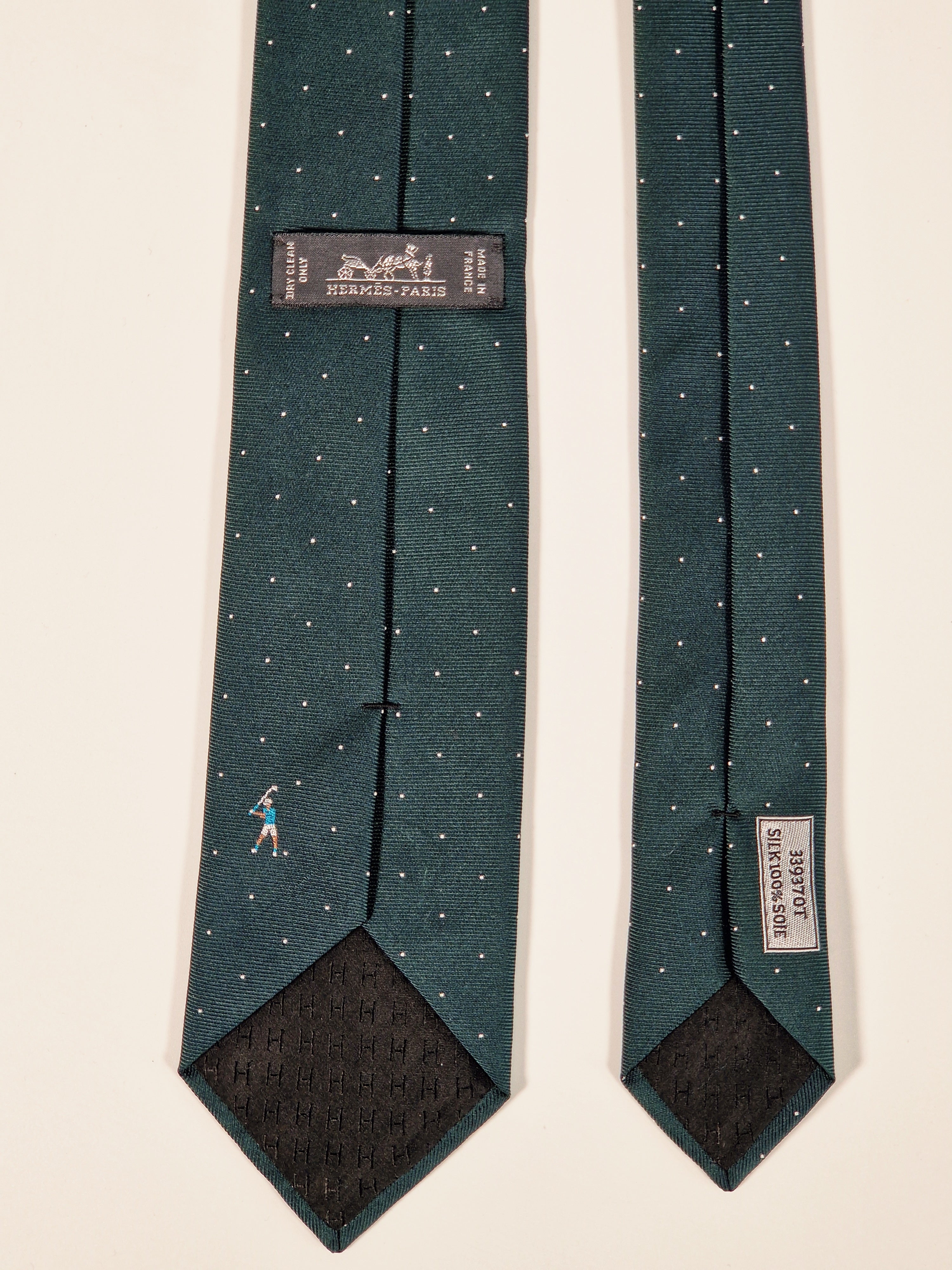 Hermés 339370 T Tie "Golf"