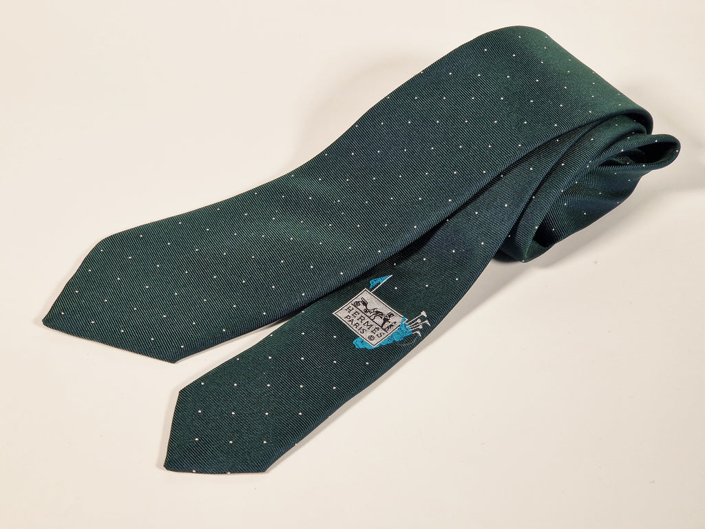 Hermés 339370 T Tie "Golf"