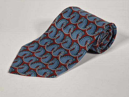 000531 Hermés 531 IA Tie, wide vintage tie