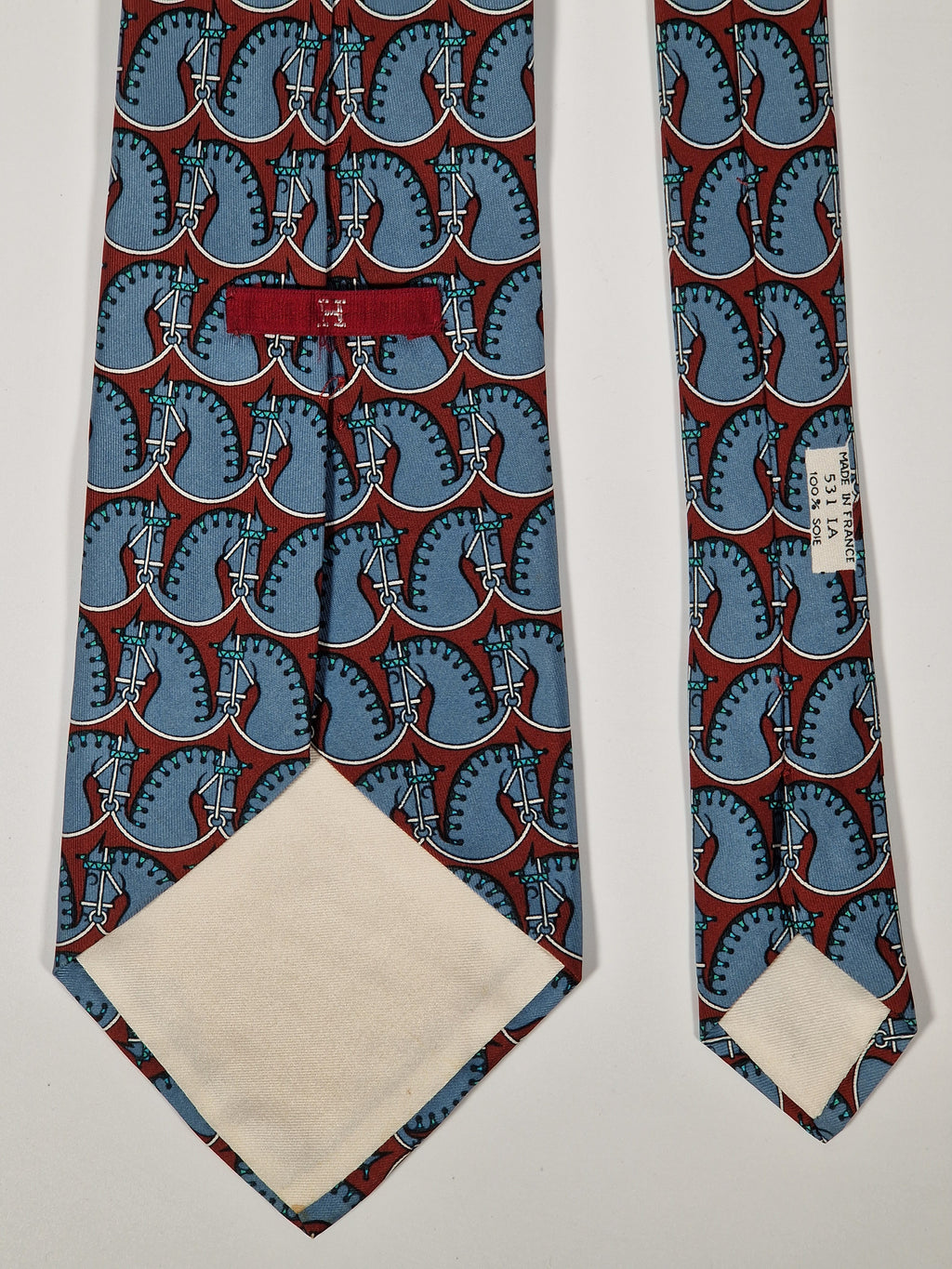 Hermés 531 IA Tie, wide vintage tie